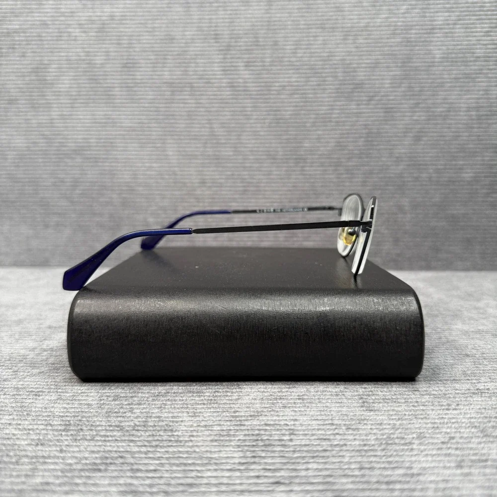 C-Zone W3219 Black‎ Metal Cat Eye Y2K Eyeglasses Frames Netherlands Col.60 47mm